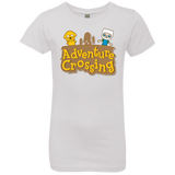 T-Shirts White / YXS Adventure Crossing Girls Premium T-Shirt