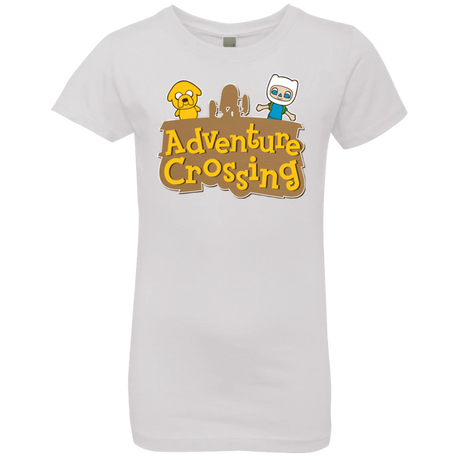 T-Shirts White / YXS Adventure Crossing Girls Premium T-Shirt