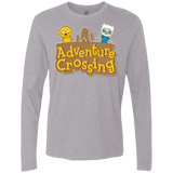 T-Shirts Heather Grey / Small Adventure Crossing Men's Premium Long Sleeve