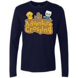 T-Shirts Midnight Navy / Small Adventure Crossing Men's Premium Long Sleeve