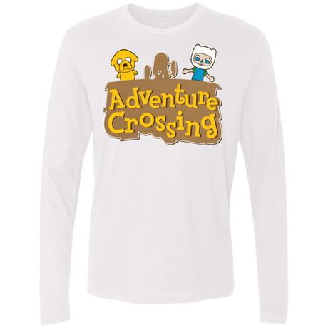 T-Shirts White / Small Adventure Crossing Men's Premium Long Sleeve