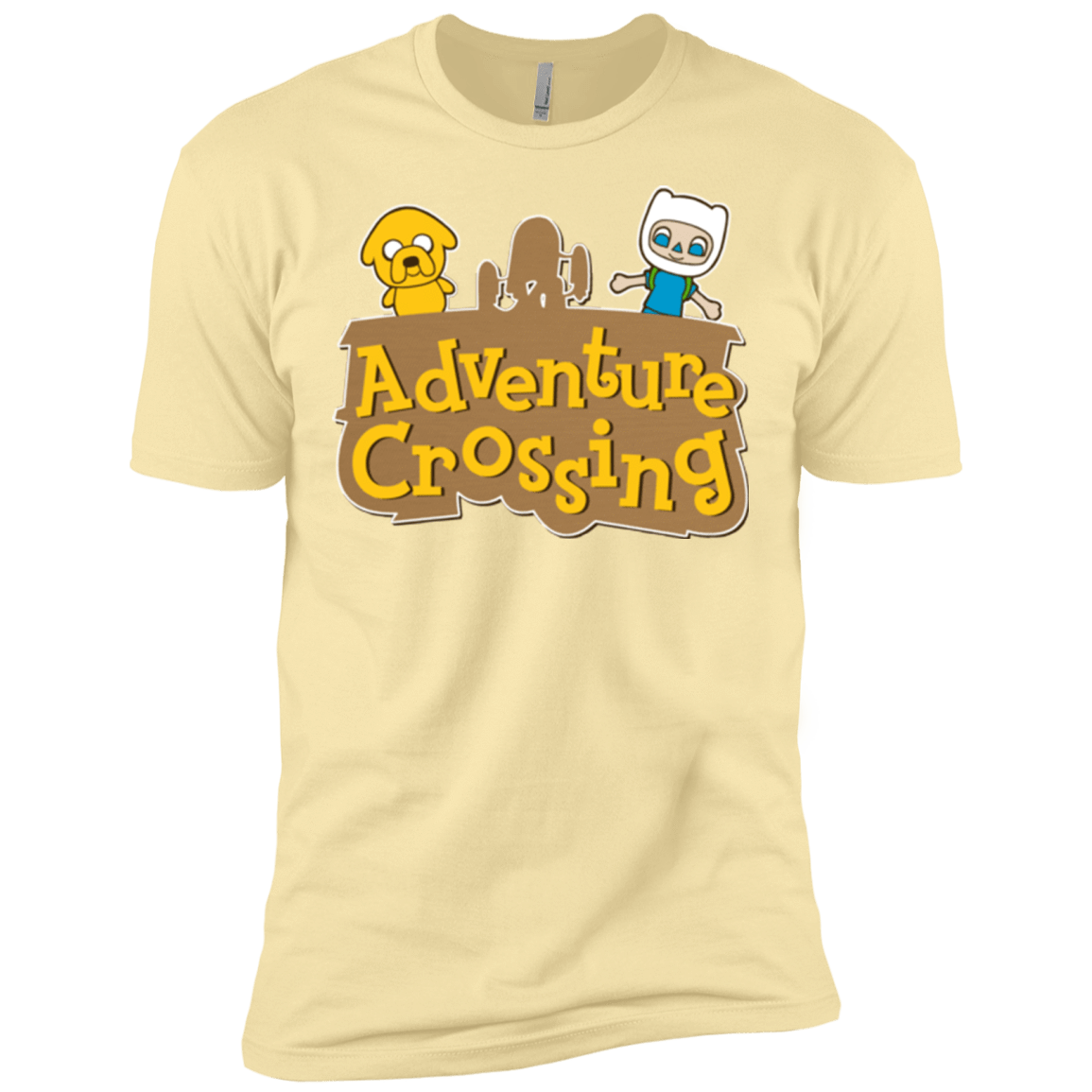 T-Shirts Banana Cream / X-Small Adventure Crossing Men's Premium T-Shirt