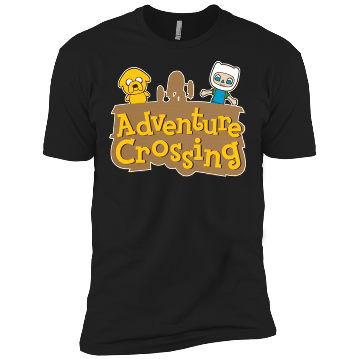 T-Shirts Black / X-Small Adventure Crossing Men's Premium T-Shirt