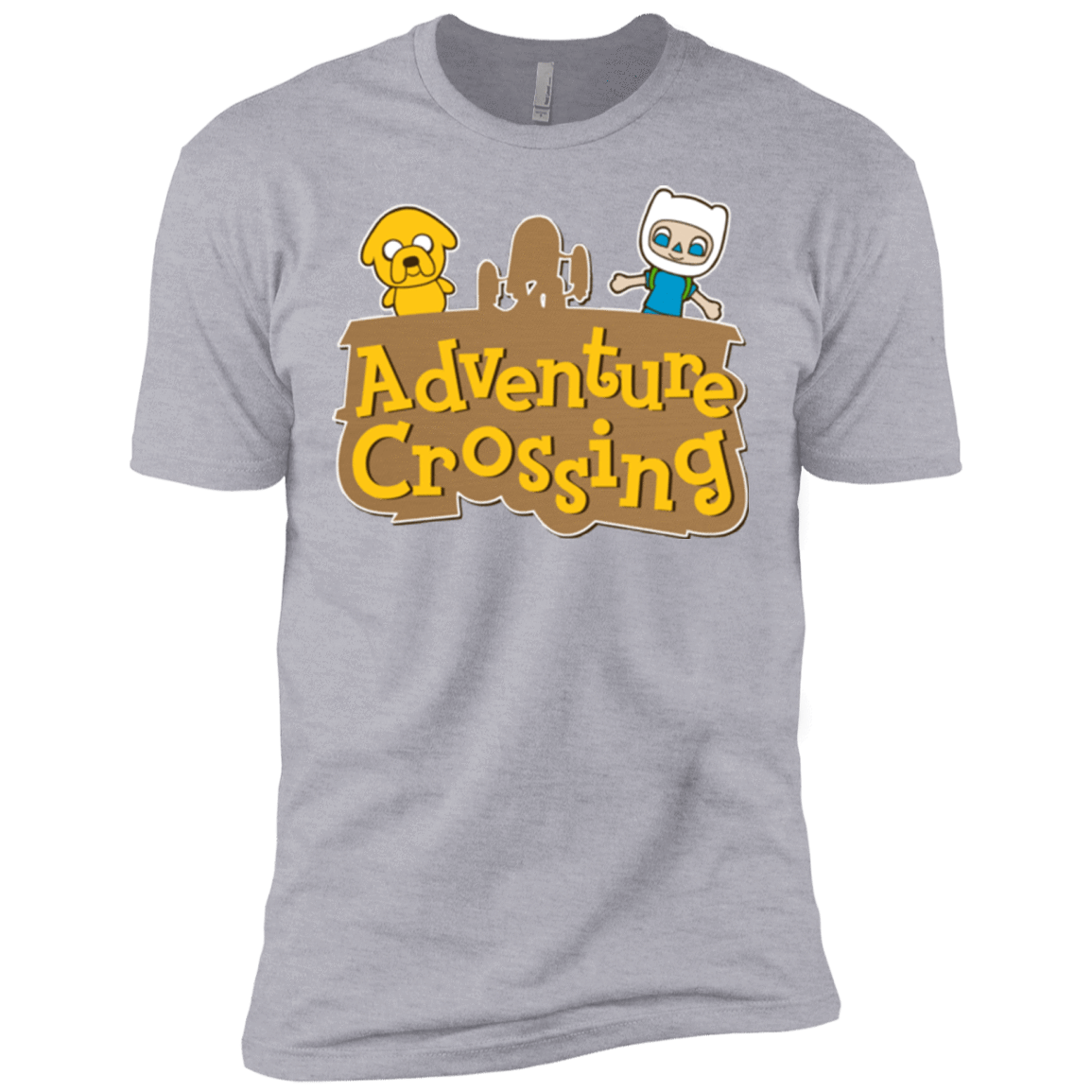 T-Shirts Heather Grey / X-Small Adventure Crossing Men's Premium T-Shirt