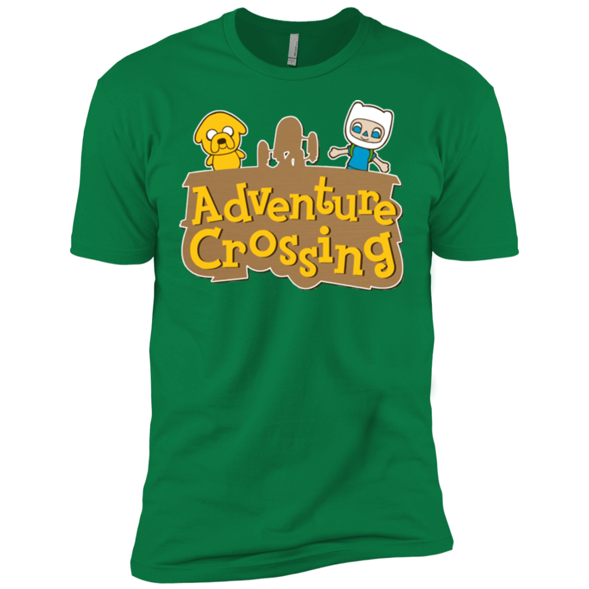 T-Shirts Kelly Green / X-Small Adventure Crossing Men's Premium T-Shirt