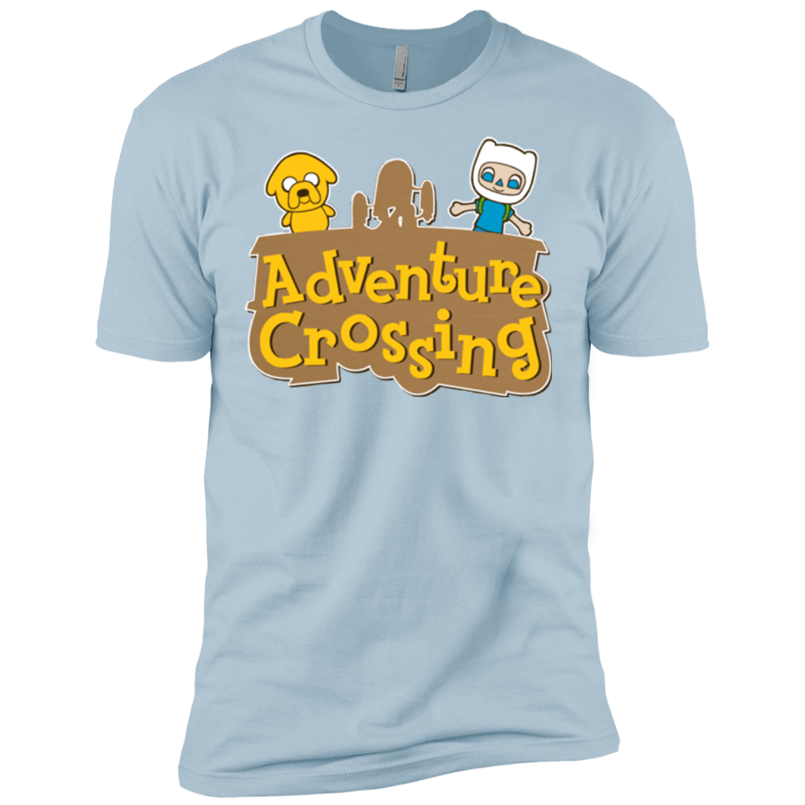 T-Shirts Light Blue / X-Small Adventure Crossing Men's Premium T-Shirt