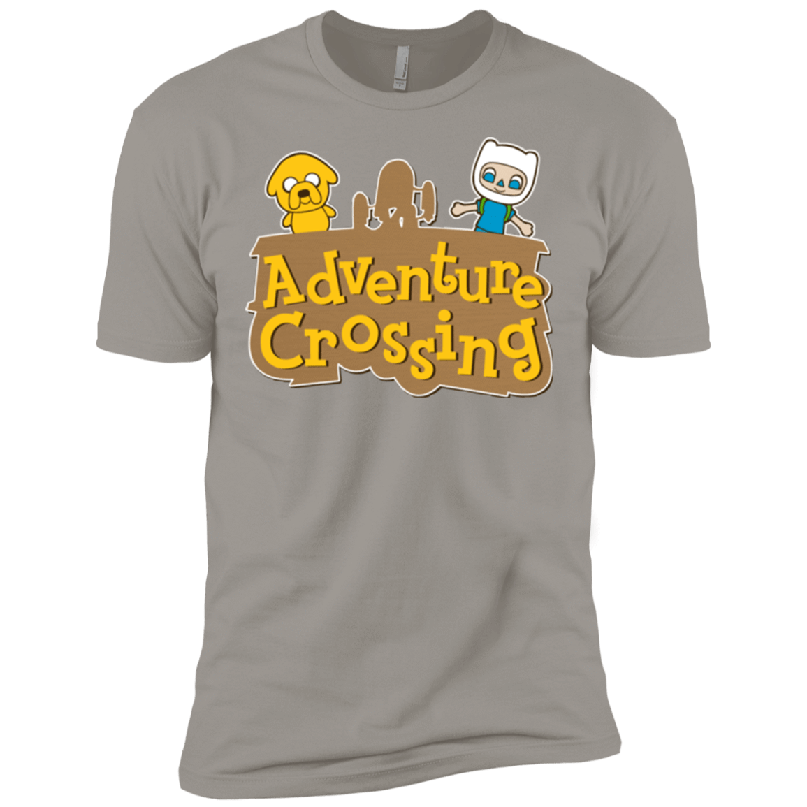 T-Shirts Light Grey / X-Small Adventure Crossing Men's Premium T-Shirt