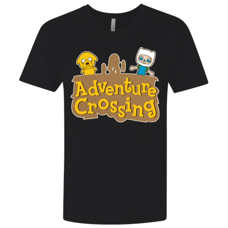 T-Shirts Black / X-Small Adventure Crossing Men's Premium V-Neck