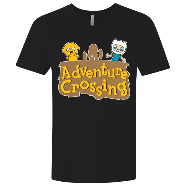 T-Shirts Black / X-Small Adventure Crossing Men's Premium V-Neck