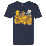 T-Shirts Midnight Navy / X-Small Adventure Crossing Men's Premium V-Neck