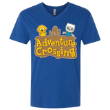 T-Shirts Royal / X-Small Adventure Crossing Men's Premium V-Neck