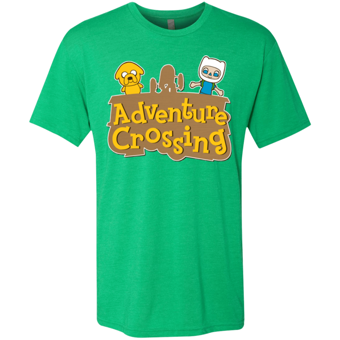 T-Shirts Envy / Small Adventure Crossing Men's Triblend T-Shirt