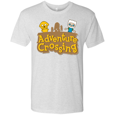 T-Shirts Heather White / Small Adventure Crossing Men's Triblend T-Shirt