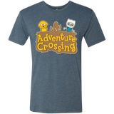 T-Shirts Indigo / Small Adventure Crossing Men's Triblend T-Shirt