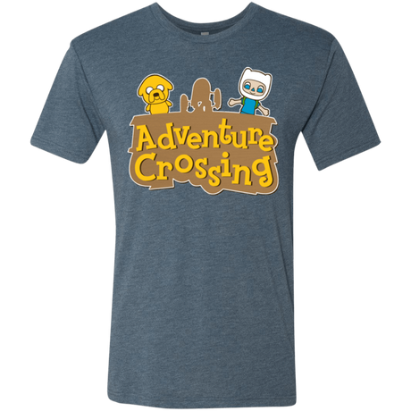 T-Shirts Indigo / Small Adventure Crossing Men's Triblend T-Shirt