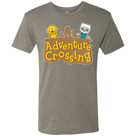 T-Shirts Venetian Grey / Small Adventure Crossing Men's Triblend T-Shirt