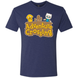 T-Shirts Vintage Navy / Small Adventure Crossing Men's Triblend T-Shirt