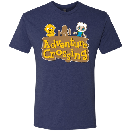 T-Shirts Vintage Navy / Small Adventure Crossing Men's Triblend T-Shirt
