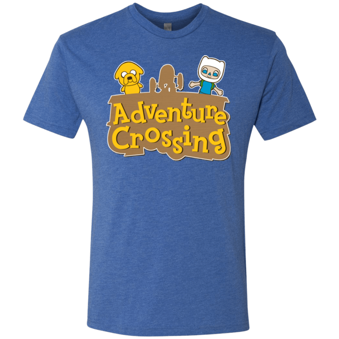 T-Shirts Vintage Royal / Small Adventure Crossing Men's Triblend T-Shirt