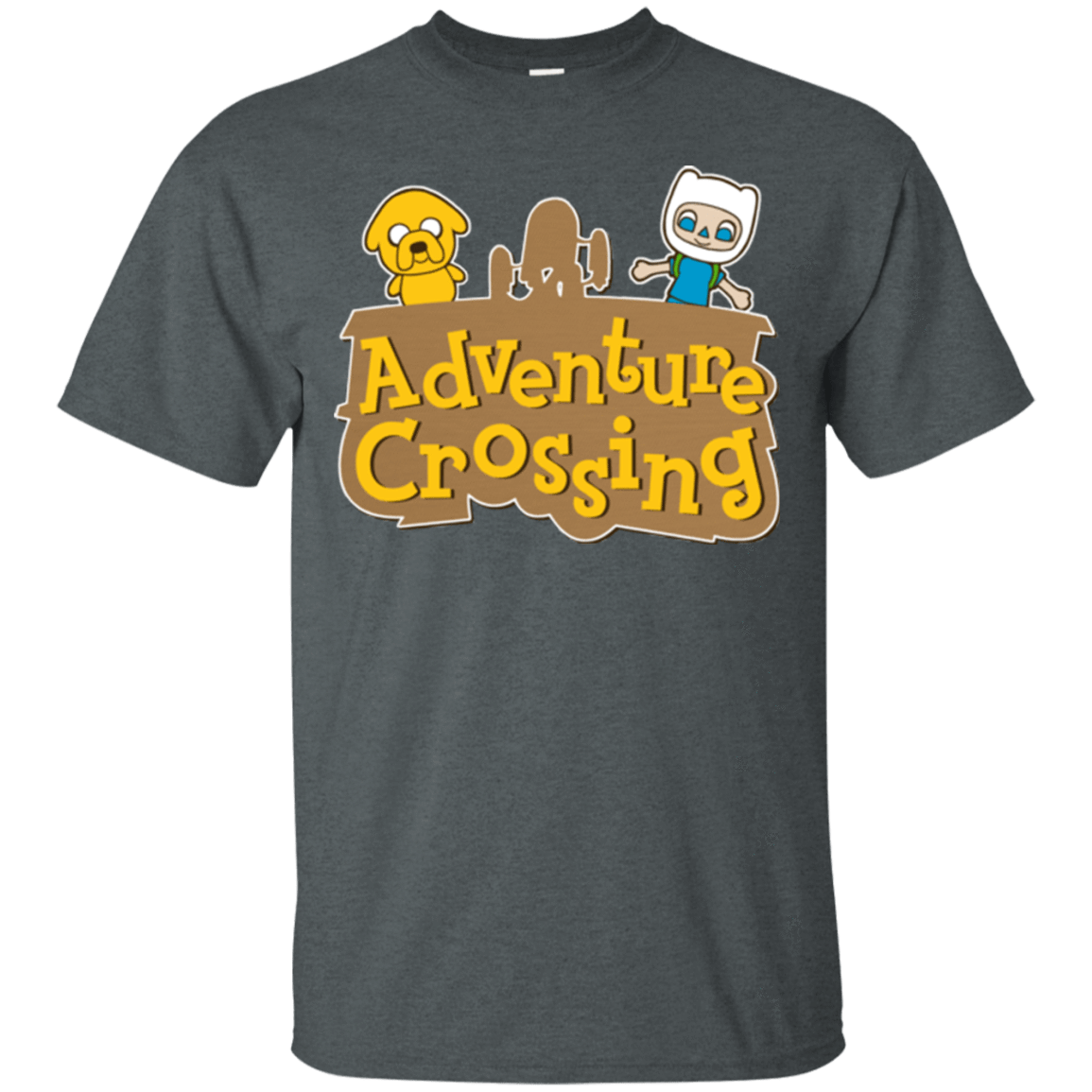 T-Shirts Dark Heather / Small Adventure Crossing T-Shirt