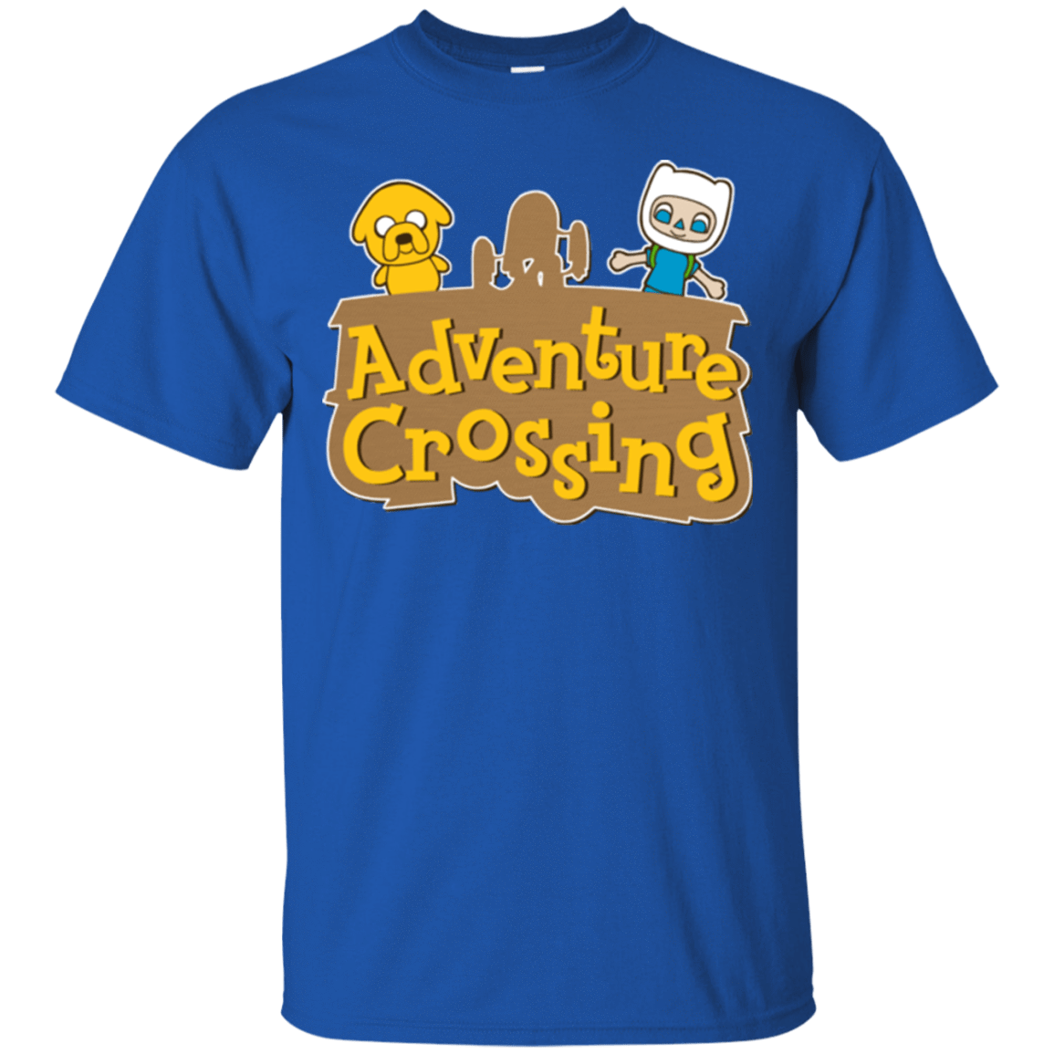 T-Shirts Royal / Small Adventure Crossing T-Shirt