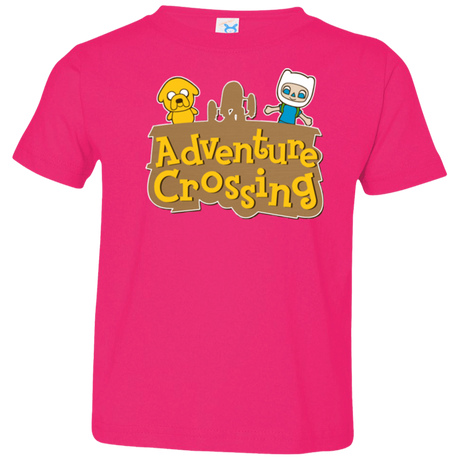 T-Shirts Hot Pink / 2T Adventure Crossing Toddler Premium T-Shirt