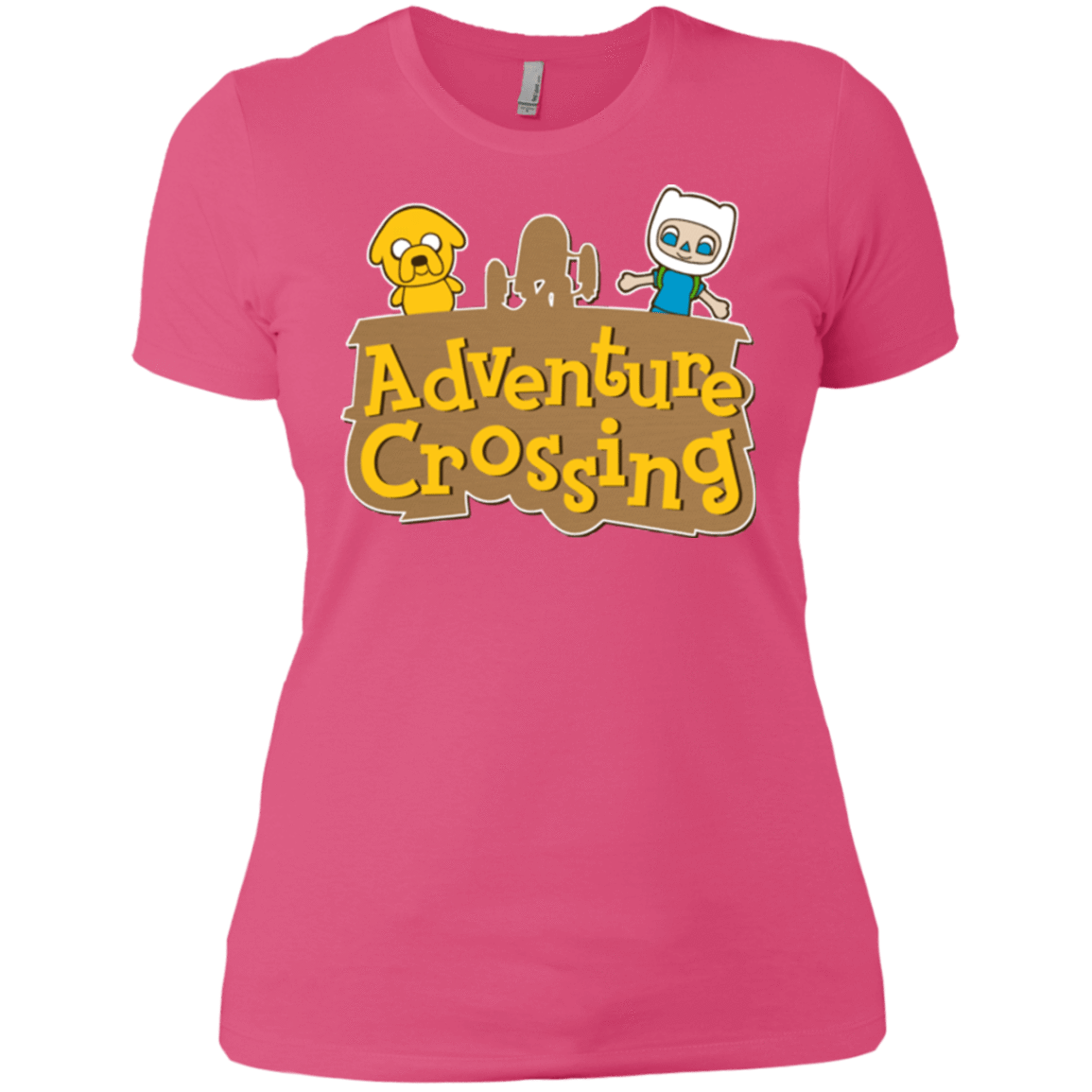 T-Shirts Hot Pink / X-Small Adventure Crossing Women's Premium T-Shirt