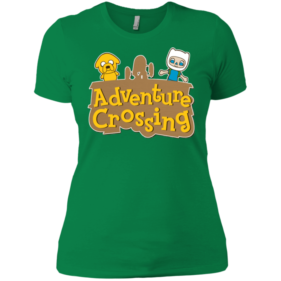 T-Shirts Kelly Green / X-Small Adventure Crossing Women's Premium T-Shirt