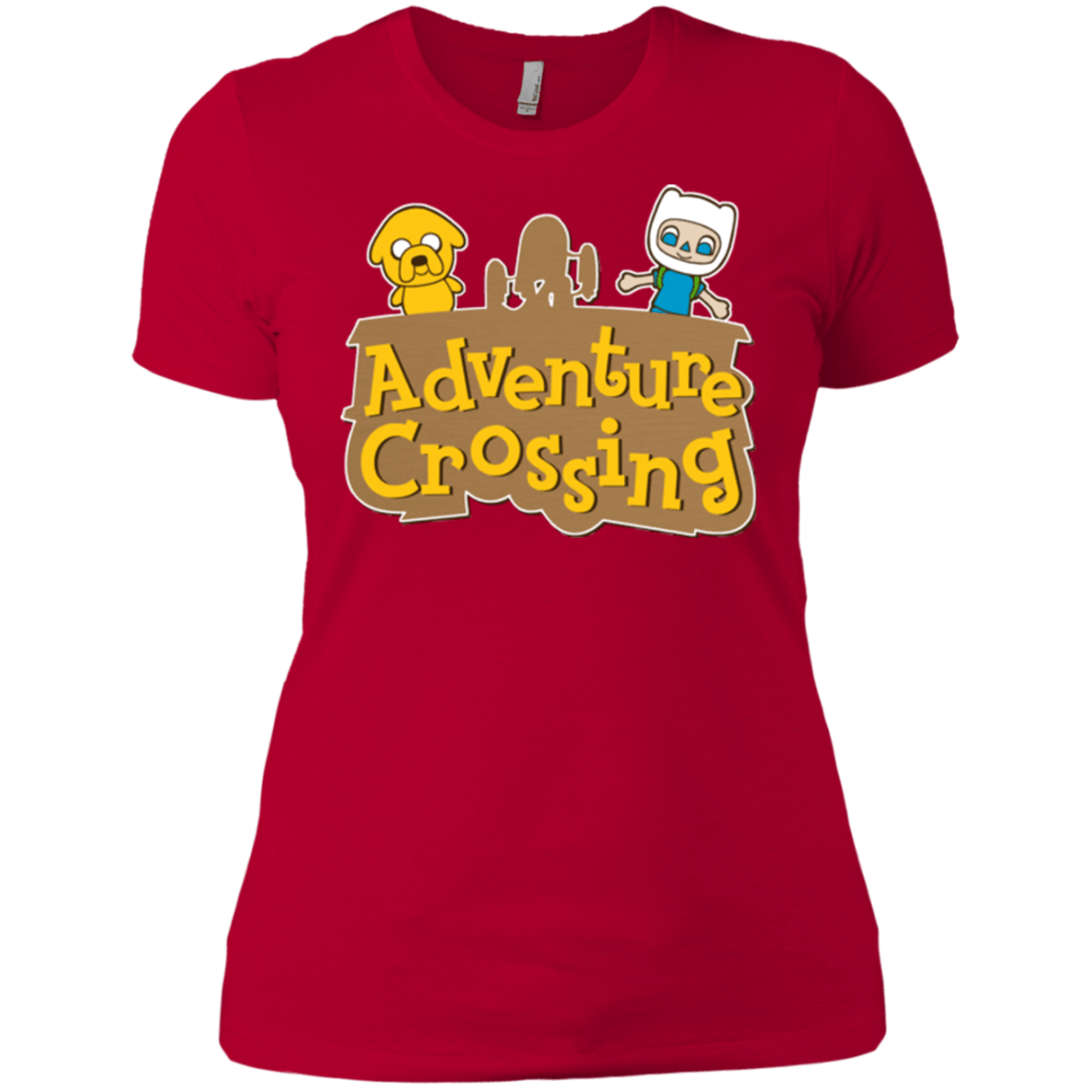 T-Shirts Red / X-Small Adventure Crossing Women's Premium T-Shirt