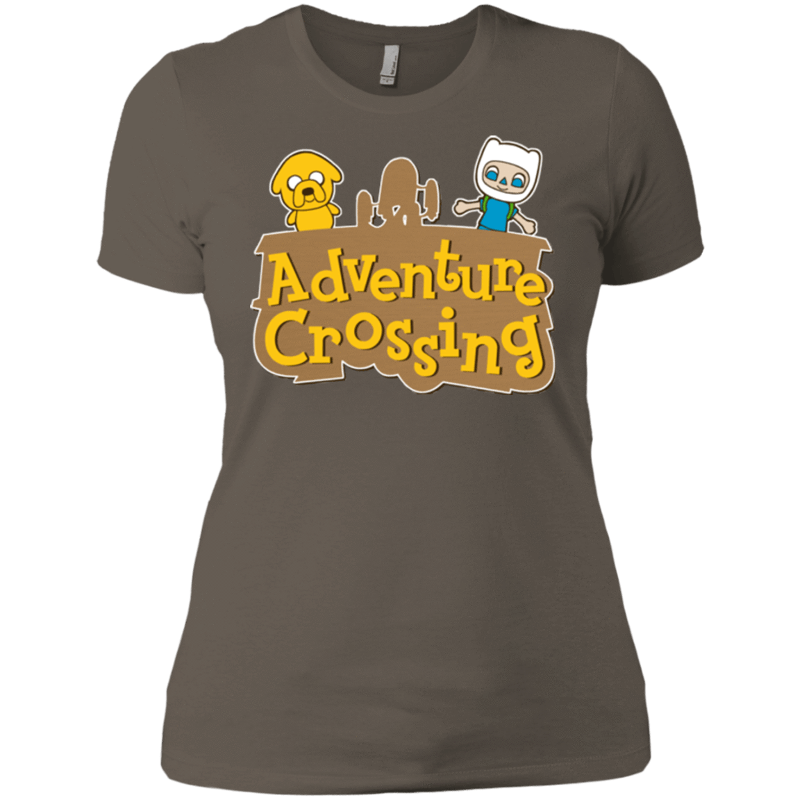 T-Shirts Warm Grey / X-Small Adventure Crossing Women's Premium T-Shirt