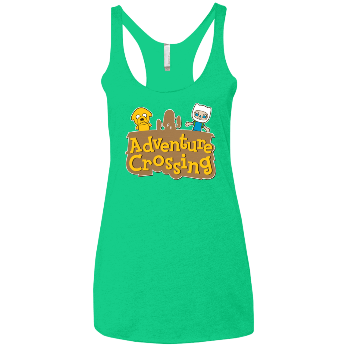 T-Shirts Envy / X-Small Adventure Crossing Women's Triblend Racerback Tank