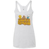 T-Shirts Heather White / X-Small Adventure Crossing Women's Triblend Racerback Tank