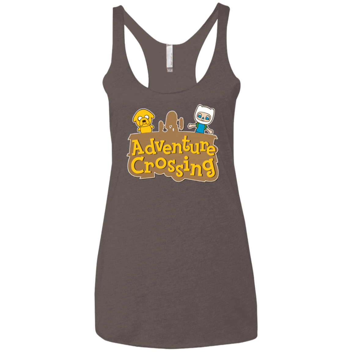 T-Shirts Macchiato / X-Small Adventure Crossing Women's Triblend Racerback Tank