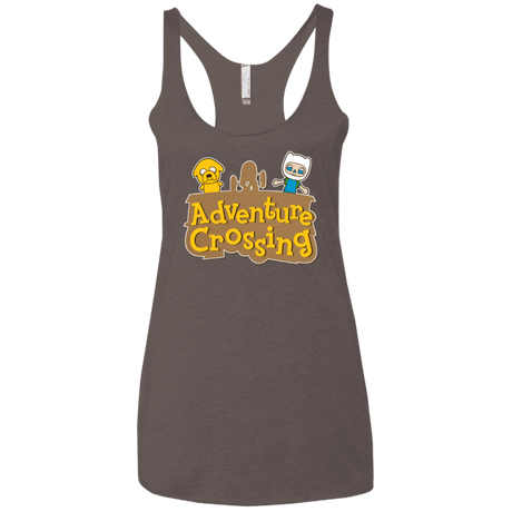 T-Shirts Macchiato / X-Small Adventure Crossing Women's Triblend Racerback Tank