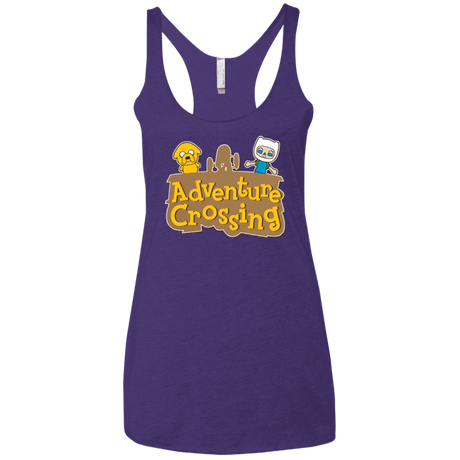 T-Shirts Purple / X-Small Adventure Crossing Women's Triblend Racerback Tank