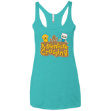 T-Shirts Tahiti Blue / X-Small Adventure Crossing Women's Triblend Racerback Tank