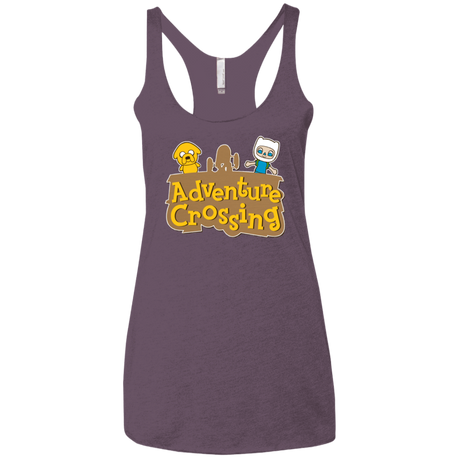 T-Shirts Vintage Purple / X-Small Adventure Crossing Women's Triblend Racerback Tank