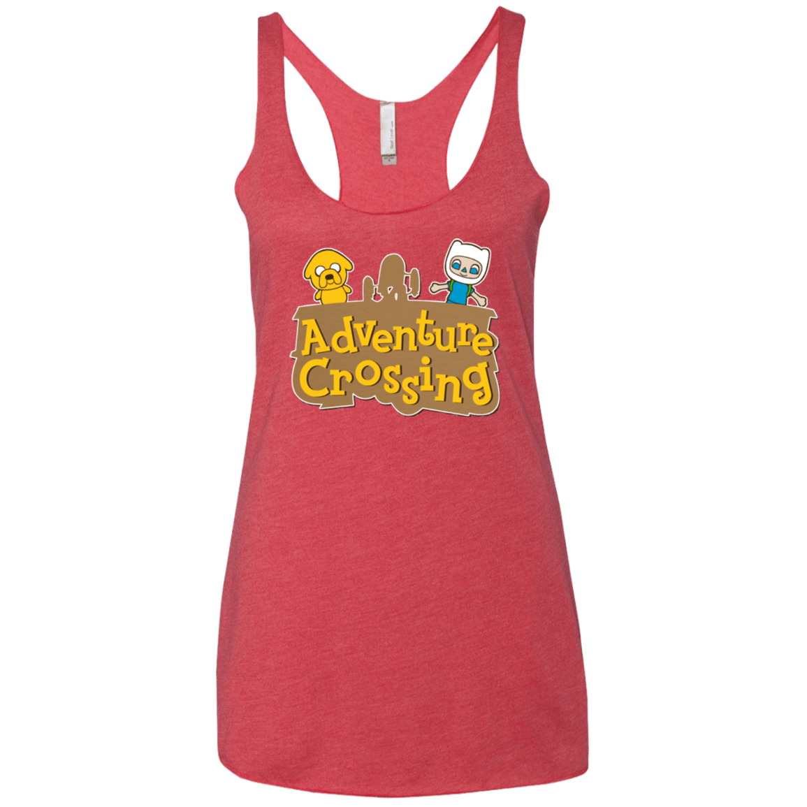 T-Shirts Vintage Red / X-Small Adventure Crossing Women's Triblend Racerback Tank