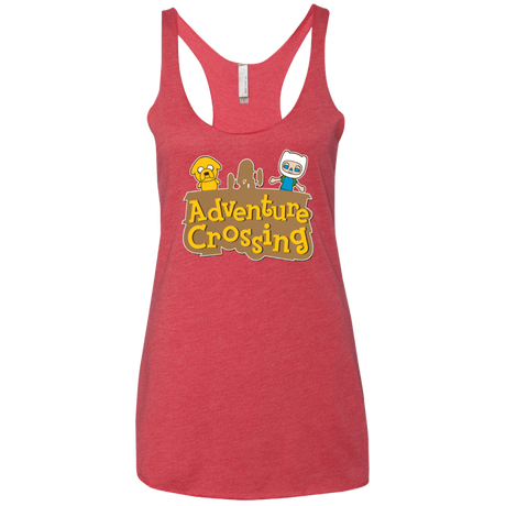 T-Shirts Vintage Red / X-Small Adventure Crossing Women's Triblend Racerback Tank
