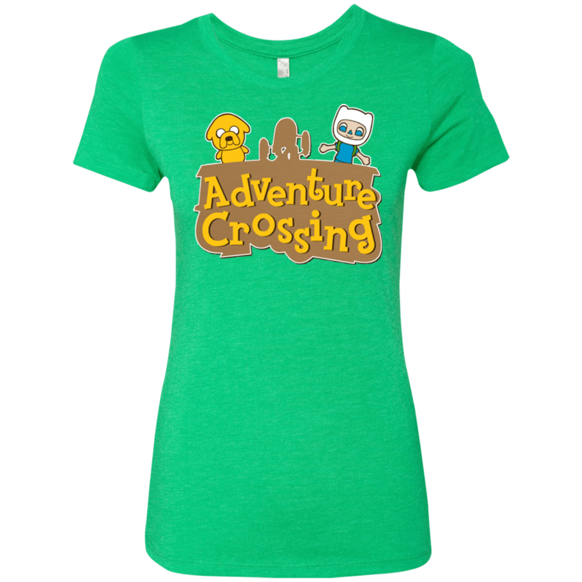 T-Shirts Envy / Small Adventure Crossing Women's Triblend T-Shirt