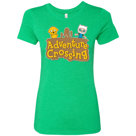 T-Shirts Envy / Small Adventure Crossing Women's Triblend T-Shirt