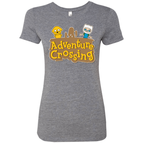 T-Shirts Premium Heather / Small Adventure Crossing Women's Triblend T-Shirt