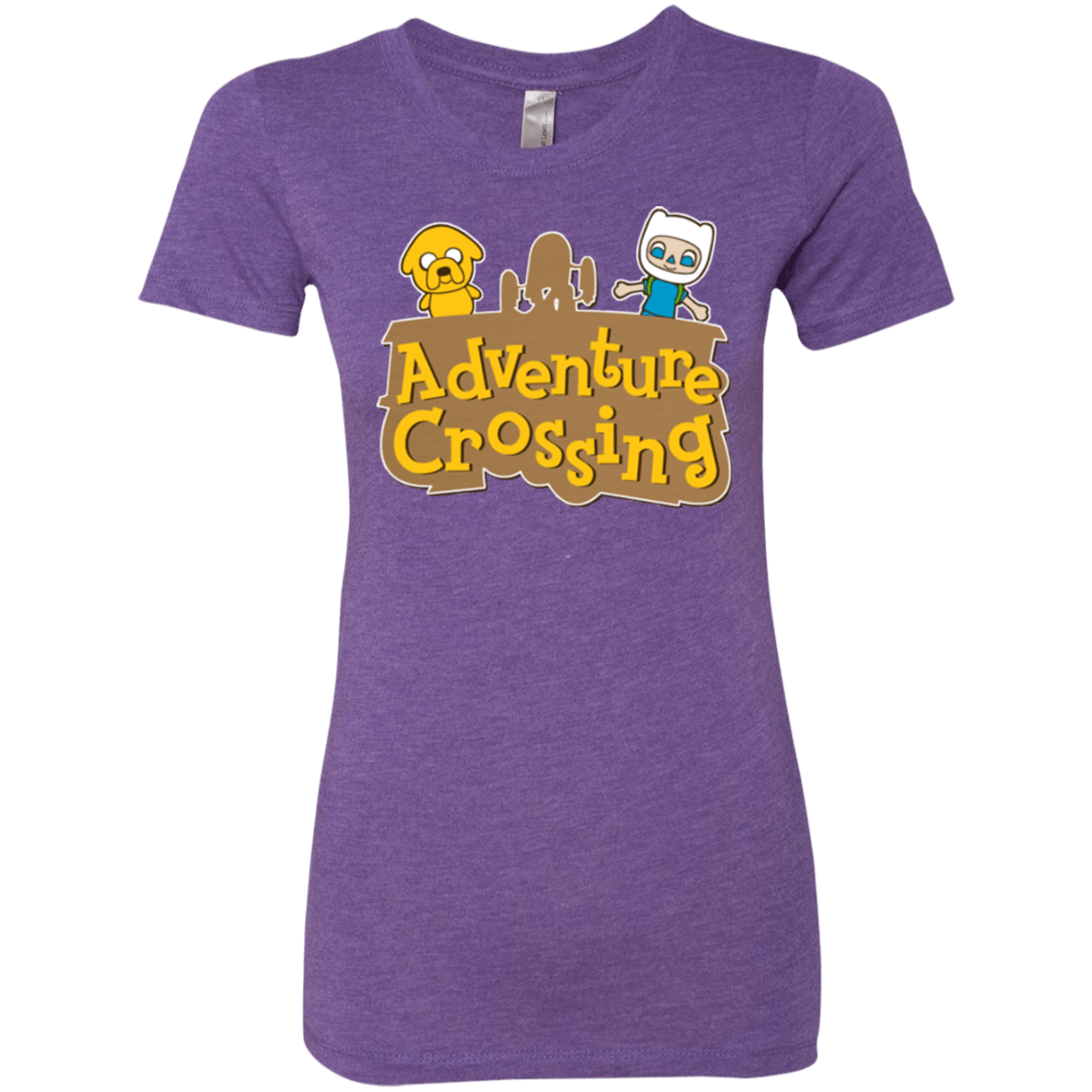 T-Shirts Purple Rush / Small Adventure Crossing Women's Triblend T-Shirt