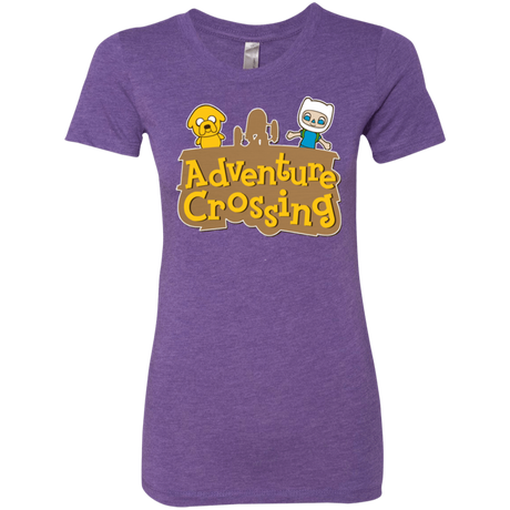 T-Shirts Purple Rush / Small Adventure Crossing Women's Triblend T-Shirt