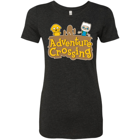 T-Shirts Vintage Black / Small Adventure Crossing Women's Triblend T-Shirt