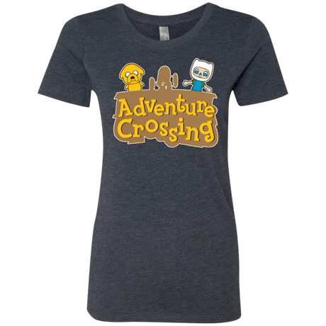 T-Shirts Vintage Navy / Small Adventure Crossing Women's Triblend T-Shirt