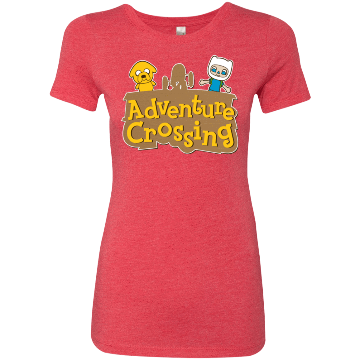 T-Shirts Vintage Red / Small Adventure Crossing Women's Triblend T-Shirt