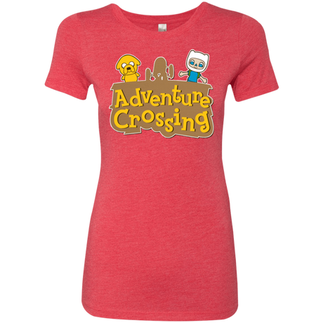 T-Shirts Vintage Red / Small Adventure Crossing Women's Triblend T-Shirt