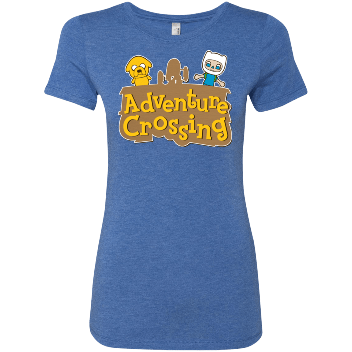 T-Shirts Vintage Royal / Small Adventure Crossing Women's Triblend T-Shirt