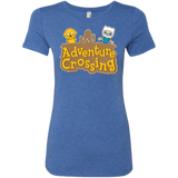T-Shirts Vintage Royal / Small Adventure Crossing Women's Triblend T-Shirt